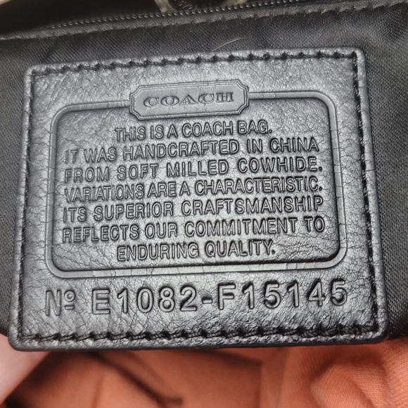 Coach Gray and Cream Satchel - Picture 16 of 16